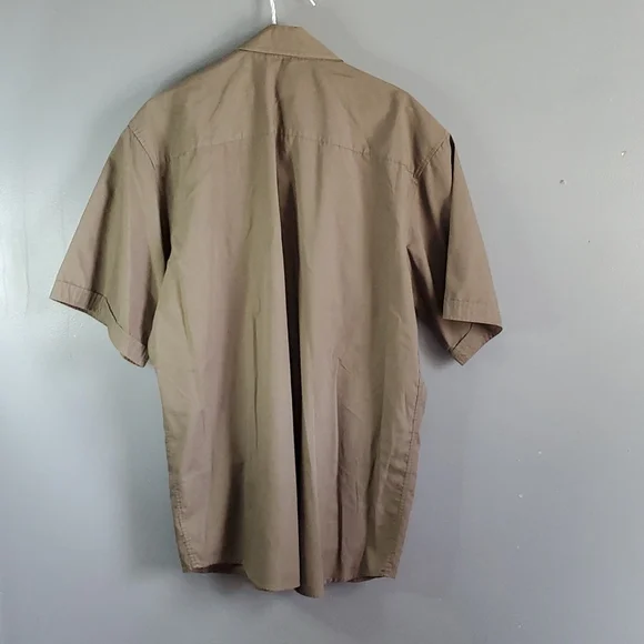 Blac Lacquer, green, work shirt, button down, collared, size 2X, with pockets - Picture 5 of 11